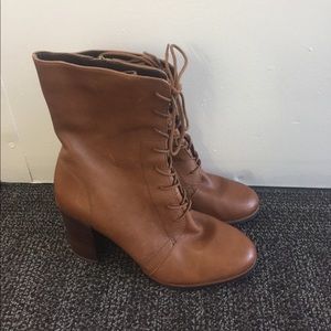 Tan Franco Sarto Boots